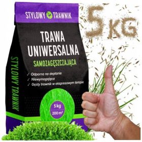    Erba decorativa, per zone secche, zone d'ombra, giardino, sport 200 mq 5 kg