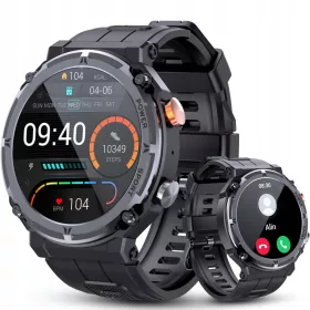    OROLOGIO SMART BLUETOOTH, MISURATORE DELLA FREQUENZA CARDIACA SPORTIVA IMPERMEABILE