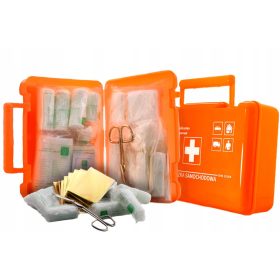 Kit pronto soccorso per auto attrezzato