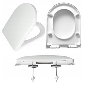 Sedile wc Estiva Fast Nuovo, polipropilene bianco