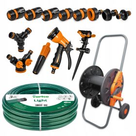    Tubo da giardino Vartco Light 3 strati 30m 1/2 + 9 altri prodotti