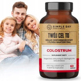   Colostrum 400mg Capsule - Aumenta la Tua Immunità e Vitalità con Ingredienti Naturali