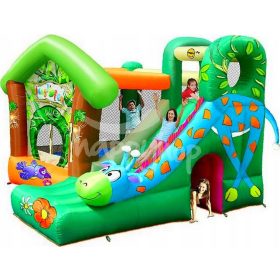 BOUNTAIN CASTLE SCIVOLO TRAMPOLINO GIUNGLA