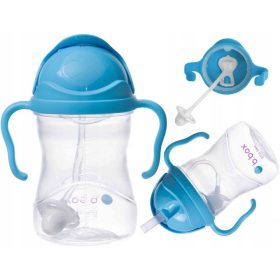  B.Box BB00501 bottiglia con cannuccia, 240 ml, mirtillo