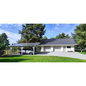   Impianto fotovoltaico su posto auto coperto, carport, gazebo, auto 10 kWp