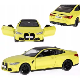    AUTO SPORTIVA AUTO BMW M4 LIGHT SOUND MODELLO IN METALLO 1:32