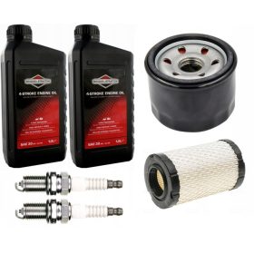    OLIO, FILTRO ARIA OLIO, TAPPO, TRATTORE BRIGGS, KIT DI MANUTENZIONE BRIGGS