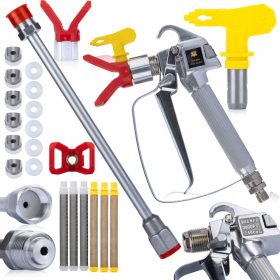   SET PISTOLE PER VERNICIATURA UGELLO GENERATORE VERNICIATURA LANCIA FILTRI