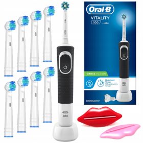    Spazzolino elettrico Oral-B D100 Vitality Cross Action nero + 2 altri prodotti