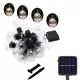  GHIRLANDA SOLARE A LED LAMPADINE DA GIARDINO SFERE LUCI SOLARI PER GIARDINO DA BALCONE