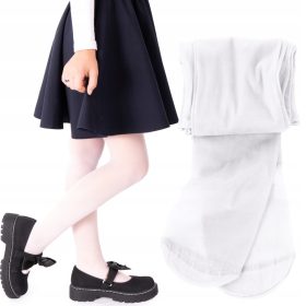    Collant LYCRA Shine da bambina LYCRA BIANCA 20 den LUCIDO Fenome