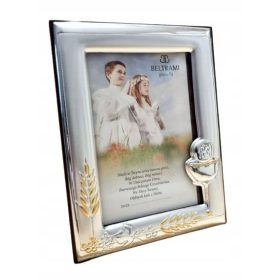  CORNICE E SANTA COMUNIONE INCISIONE GRATUITA 12x9 CM