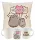 SET TAZZE CUSCINO PUSHEN CAT + NOME REGALO Hello Kitty