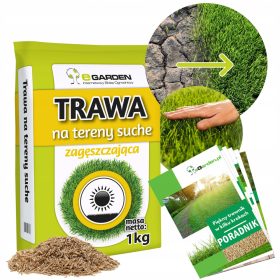  Erba per zone secche, giardino Egarden 40 m² 1 kg