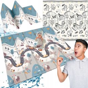    Tappetino educativo pieghevole in schiuma 180x200 + PACCHETTO PROTEZIONE _ 2 ANNI DI GARANZIA