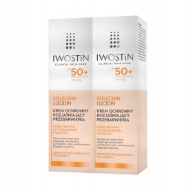   Cream Iwostin Solecrin Lucidin SPF 50+: Crema Viso Anti-Macchie e Protettiva