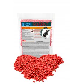  Bioxi Veleno per roditori contro topi e ratti 3 kg