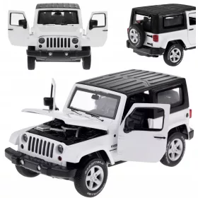    AUTO SPORTIVA SUV AUTO AUTO JEEP WRANGLER LUCE SUONO METALLO 1:32