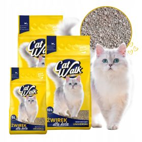    Lettiera per gatti in bentonite 25L, agglomerante CatWalk UNIVERSAL 25L