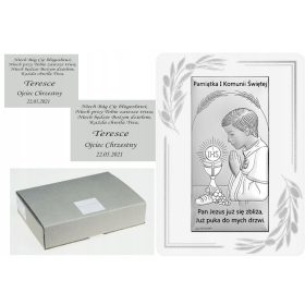  Quadro Beltrami Prima Comunione 13 x 9,5 cm