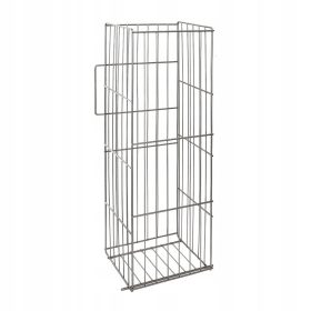    Portabiancheria Elita da 0 l, nei toni del grigio e dell'argento