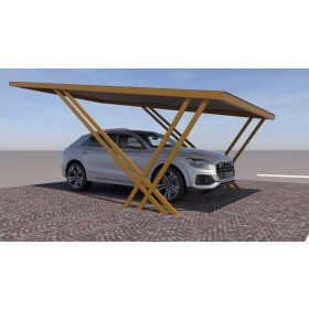   Pensilina fotovoltaica 4,2kWp - Stazione singola 3,5 x 6 m - Installazione PLN 1