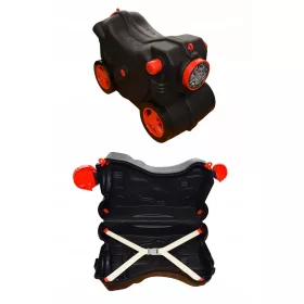   VALIGIA PER BAMBINI BAGAGLI DA VIAGGIO CABINA 3D VEICOLO A MOTORE SEDILE CAVALLO