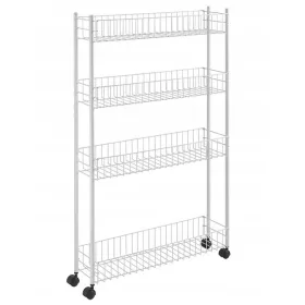  CARRELLO CUCINA RIPIANO CARGO ARMADIO BAGNO SVIZZERO
