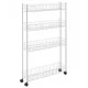  CARRELLO CUCINA RIPIANO CARGO ARMADIO BAGNO SVIZZERO