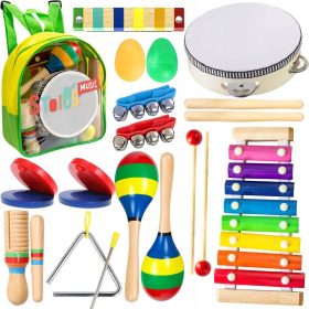    STRUMENTI IN LEGNO PER BAMBINI CULMULARI SET DI STRUMENTI MUSICALI