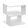  Tavolino ModernHome TAVOLINI DA CAFFÈ quadrato 45 x 45 x 43,6 cm bianco