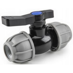  Valvola per tubi di alimentazione in PE 2 x 50 mm PN10