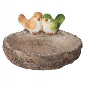    UCCELLI ACQUA passeri tette Waterer da giardino decorazione terrazza mgo