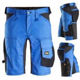   Snickers 6143 Pantaloni da lavoro corti elasticizzati, taglia 60