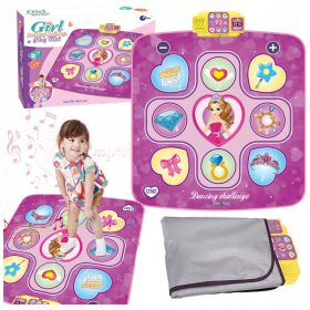    Tappetino da ballo ŻydkiHelenki Tappetino da ballo rosa educativo per ballare per una bambina