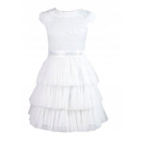    ABITO DA COMUNIONE ECRU per vestirsi dopo la comunione, taglia 158