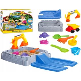 PISCINA ESCAVATORE SABBIA CON COPERTURA + ACCESSORI