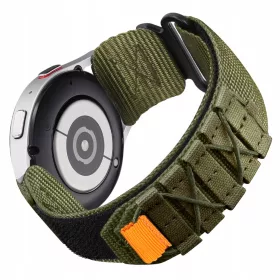    Cinturino per orologio tattico in nylon da esterno 22mm verde C22