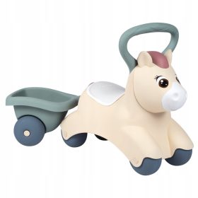    Smoby Little First Baby Pony Cavalcabile Pony con rimorchio 140502