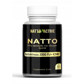   Capsule di Natto Active con Nattokinasa 100 mg e Vitamina K2 MK7 – Integratore Naturale