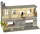  EDIFICIO 0459 - base militare esercito blocchi di piastrelle figure carro armato casa di armi
