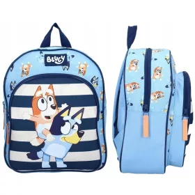    Bluey Vadobag zaino asilo monoscomparto per ragazzi, ragazze, unisex Sfumature di blu, Multicolor