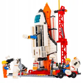    Regalo del centro di comando di volo dello Space Shuttle Space Rocket Building Blocks
