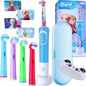    Spazzolino elettrico Oral-B Vitality 100 Kids Frozen blu + 3 altri prodotti