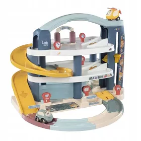    Smoby Little Large Garage a due piani + elicottero e auto 140203