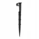  Ancoraggio perno supporto montaggio ala gocciolante per tubo 20mm 17cm 50pz
