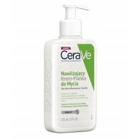   CeraVe Crema Schiuma Idratante per la Pulizia del Viso - 236 ml