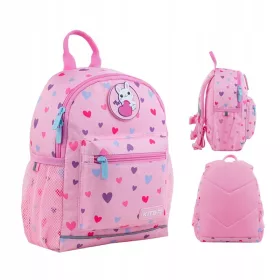    Uno zaino per l'asilo per bambina con un coniglio Aquilone rosa