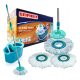 Secchio e scopa rotante Leifheit Clean Twist Ergo con 3 inserti da 35 cm