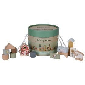    Little Dutch: set di mattoncini in legno della Piccola Fattoria